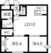 CASA CRES（カサクレス）の間取り画像