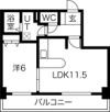 PARKSIDE KIBの間取り画像