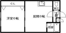ノースランド芦屋の間取り画像