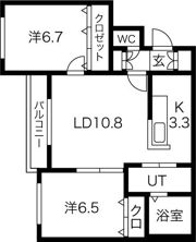 Cozy Place栄通の間取り画像
