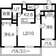 シャトーアネックスの間取り画像