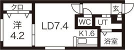 die sonne III （ディ・ゾンネ3）の間取り画像