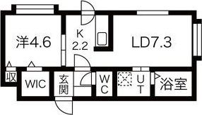 FERIO発寒南の間取り画像