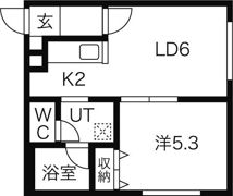シェリール美園の間取り画像