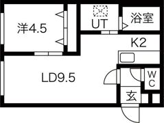 クレール風香Iの間取り画像