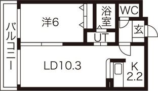 エルミタージュの間取り画像
