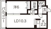エルミタージュの間取り画像