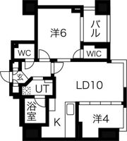 ラ・クラッセ札幌ステーションリミテットの間取り画像