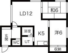 エトワール（西区）の間取り画像