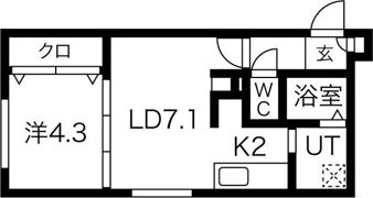 M’s Garden S17の間取り画像