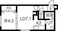 M’s Garden S17の間取り画像
