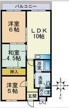 カーサアシュウの間取り画像