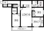 CreaResidence元町の間取り画像
