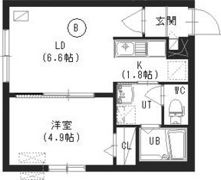 リリ円山北4の間取り画像