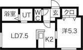 シリウス環状通東の間取り画像