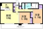 レフィナード新札幌の間取り画像