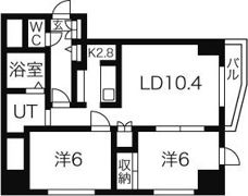 マハトゥール伏見の間取り画像