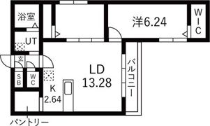マエストラーレ山鼻の間取り画像