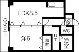 ステイブルS17の間取り画像