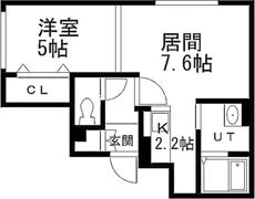グランメールRA・N23の間取り画像