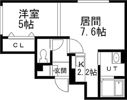 グランメールRA・N23の間取り画像