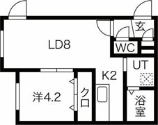 コムズひばりが丘の間取り画像