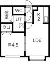 サウスステージ南郷の間取り画像