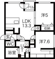 VICINATO（ビチナート）の間取り画像