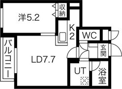 スピリートN16の間取り画像