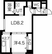 ブランシャール宮の森の間取り画像