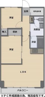 サウスヒルの間取り画像