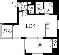 円山シャトー桂和医大前の間取り画像