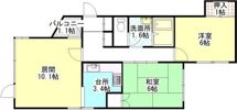 ヴァトンヒルズ宮の森の間取り画像