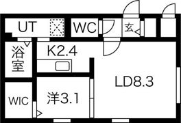 LEVANTE IX （レヴァンテナイン）の間取り画像
