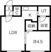サンテモンターニュの間取り画像