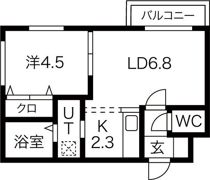 ル・ファール二十四軒IIの間取り画像