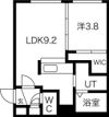 テラン厚別の間取り画像