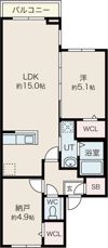 CREA琴似の間取り画像