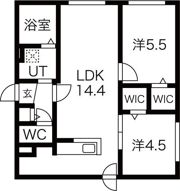 patio豊平公園の間取り画像