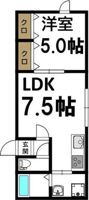 ソロコンテ宮の森の間取り画像