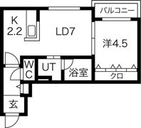 ブランシャールS7の間取り画像
