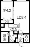 Empress澄川の間取り画像