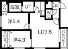 プリエ北33条の間取り画像