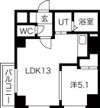 SEIRA東札幌の間取り画像