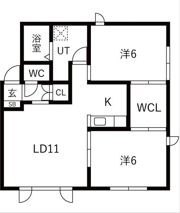 カサ・ベレーザ白石（カサベレーザシロイシ）の間取り画像