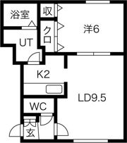 グランメールマルミチの間取り画像