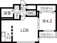Blanc Bonheur N14の間取り画像