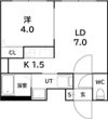 ラフィーネ澄川IIIの間取り画像