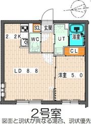 Posh桑園の間取り画像