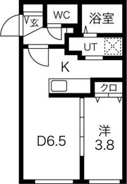 Kの間取り画像
